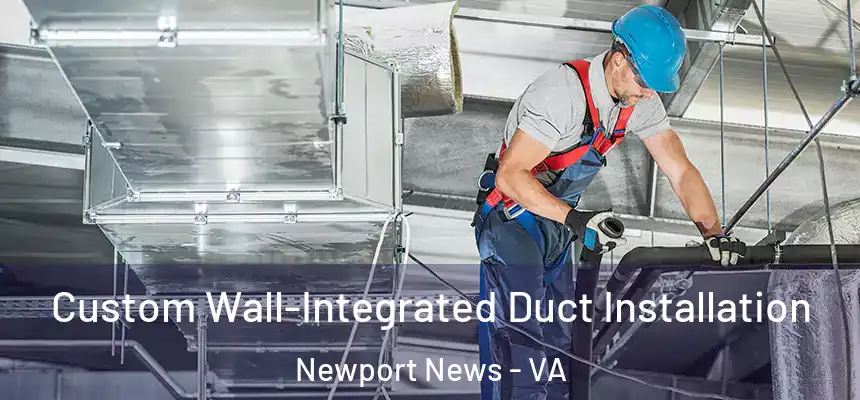 Custom Wall-Integrated Duct Installation Newport News - VA